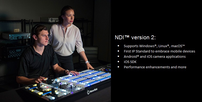 NewTek、NDI™新バージョンを発表