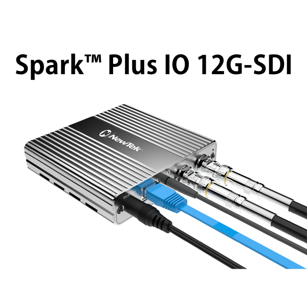 NewTek 社、Spark™ Plus IO シリーズに新たに 12G-SDI 対応コンバーターを追加